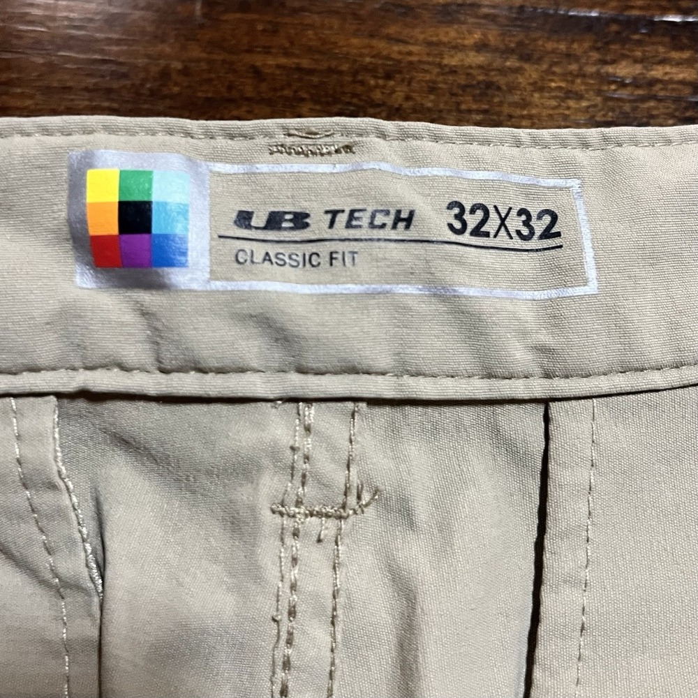 Unionbay UB Tech Pants Mens 32x32 Khaki Classic Chino Cargo Utility Outdors - Picture 6 of 12